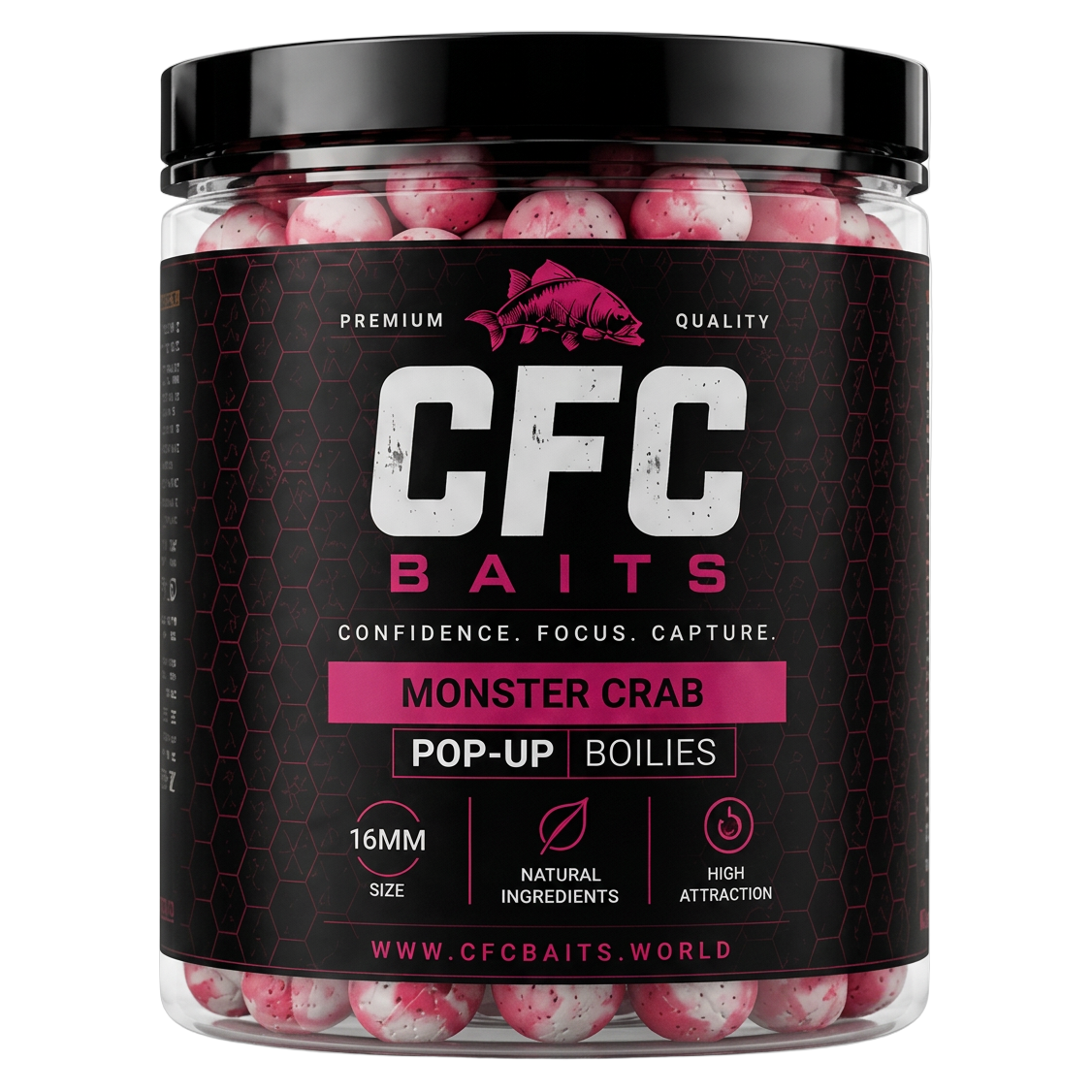 Monster Crab carp bait tub