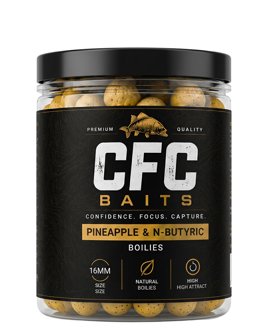 Pineapple & N-Butyric carp bait tub